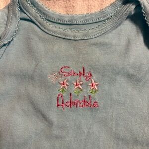 Source Unknown Light Blue Cotton Fabric